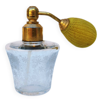 Vaporisateur de parfum cristal baccarat vintage