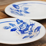 Lot de deux assiettes creuses Digoin