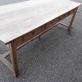214 cm drawer farm table