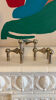 Lot de 3 bougeoirs Stoff de Nagel