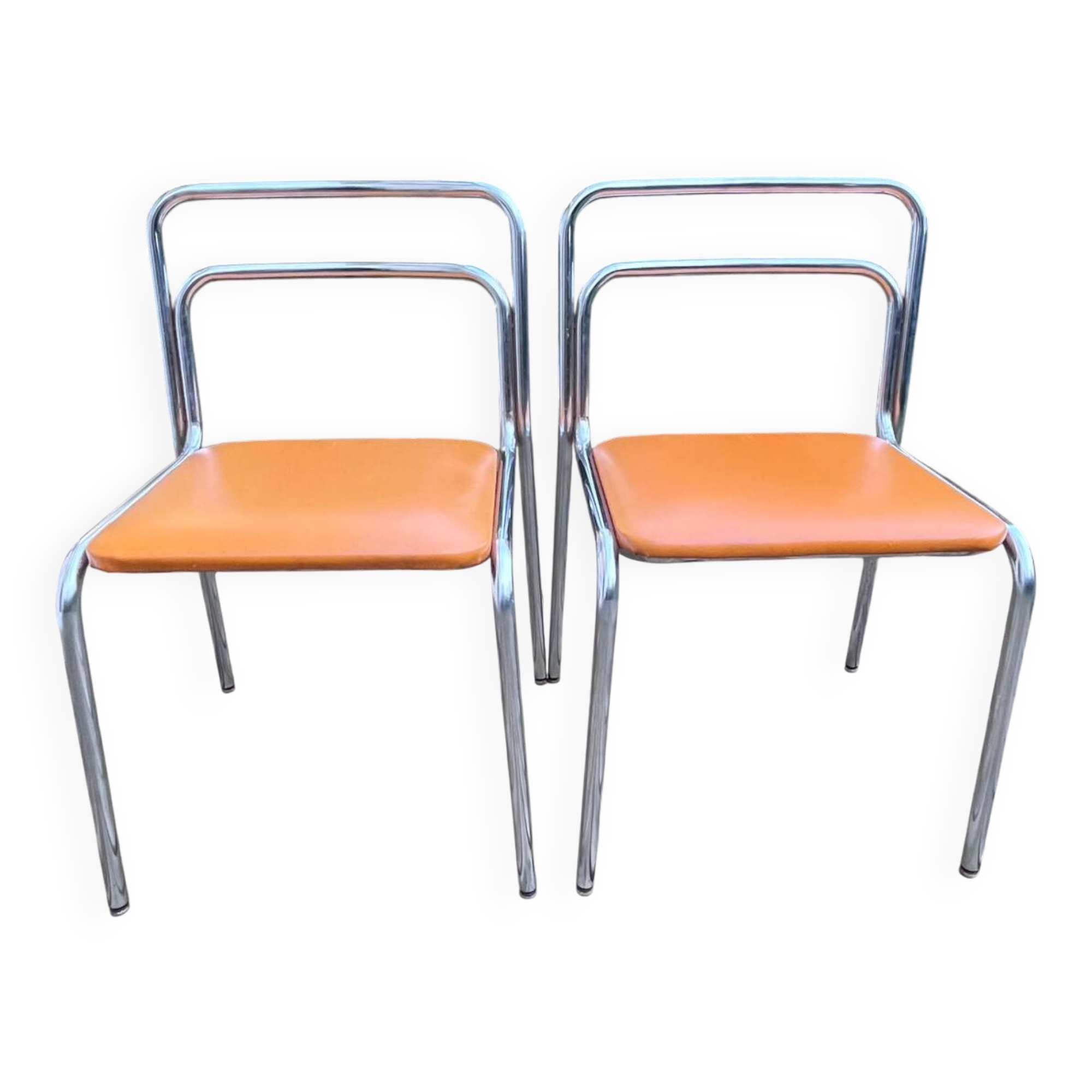 Paire de chaises vintage design Bauhaus - style Oryx