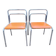 Paire de chaises vintage design Bauhaus - style Oryx