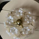 Ceiling chandelier with flowers