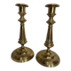 2 bronze candlesticks