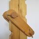 floor lamp with solid beech system, 90s design