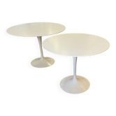 Saarinen plateau stratifié blanc