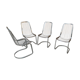 Italian dining chairs, 1970