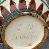 Vase signed Ceraflor - Ceramics from Monaco H 22 cm