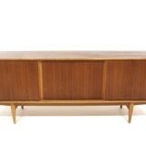 Enfilade scandinave en teck, Abrahamssons Möbelfabrik, Suède, 1960