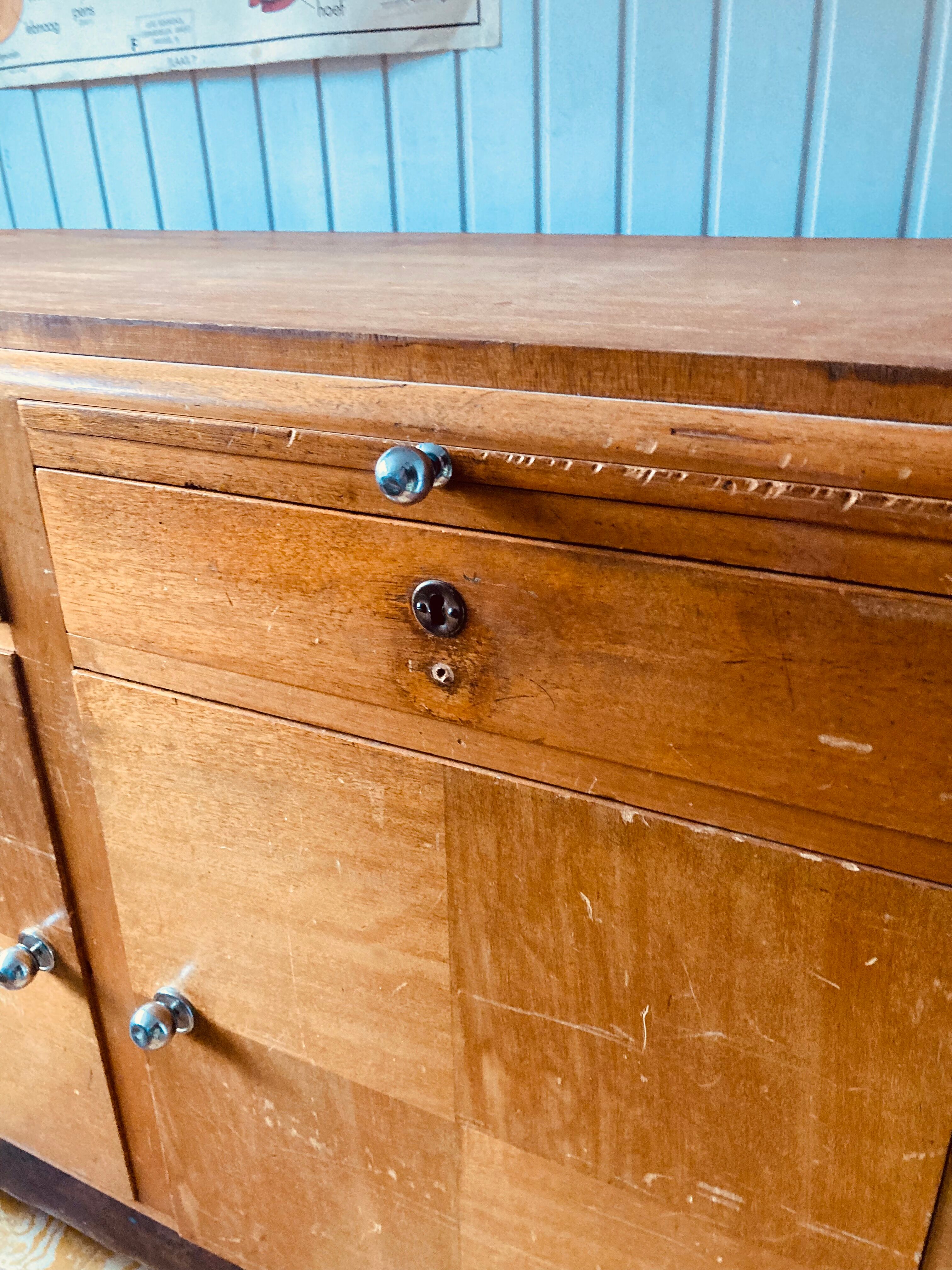 Art deco tailor's counter