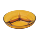 Amber glass trinket bowl