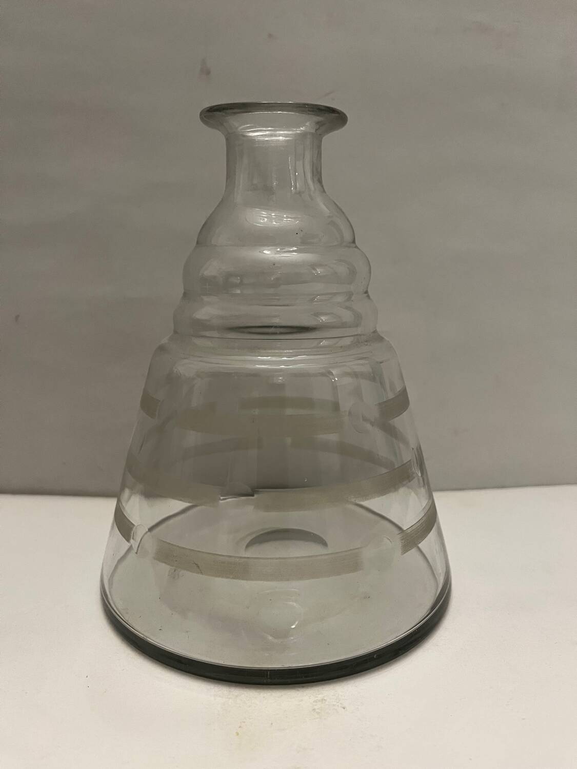 Art Deco Glass Carafe