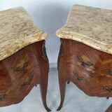 Pair of Louis XV style bedside tables