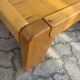 Table basse orme massif Maison Regain, 1960