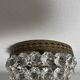 Basket ceiling light with tassels 2 lights golden brass Deknudt