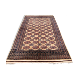 Fine Vintage Pakistani Rug, 290x190 cm Turkoman Bokhara Large, Shabby