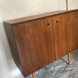 Two-door vintage free-standing buffet