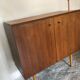 Two-door vintage free-standing buffet