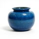 Magnifique vase en céramique Rimini Blu des années 1960 par Aldo Londi pour Bitossi Italie.