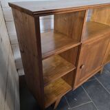 Vintage 60s bookcase sideboard