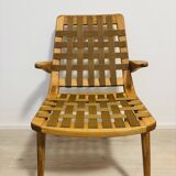 Vintage Lounge Armchair by Jan Vaněk, Czechoslovakia 1960’s