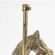 Pair of marble and bronze lamp bases, 20th century