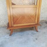 Vitrine en teck
