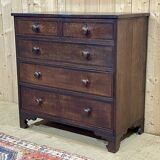 Commode anglaise du XIXème en chêne
