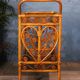 Rattan serving table 1970