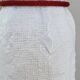 Vintage vase Bay Keramik jute bag 1960