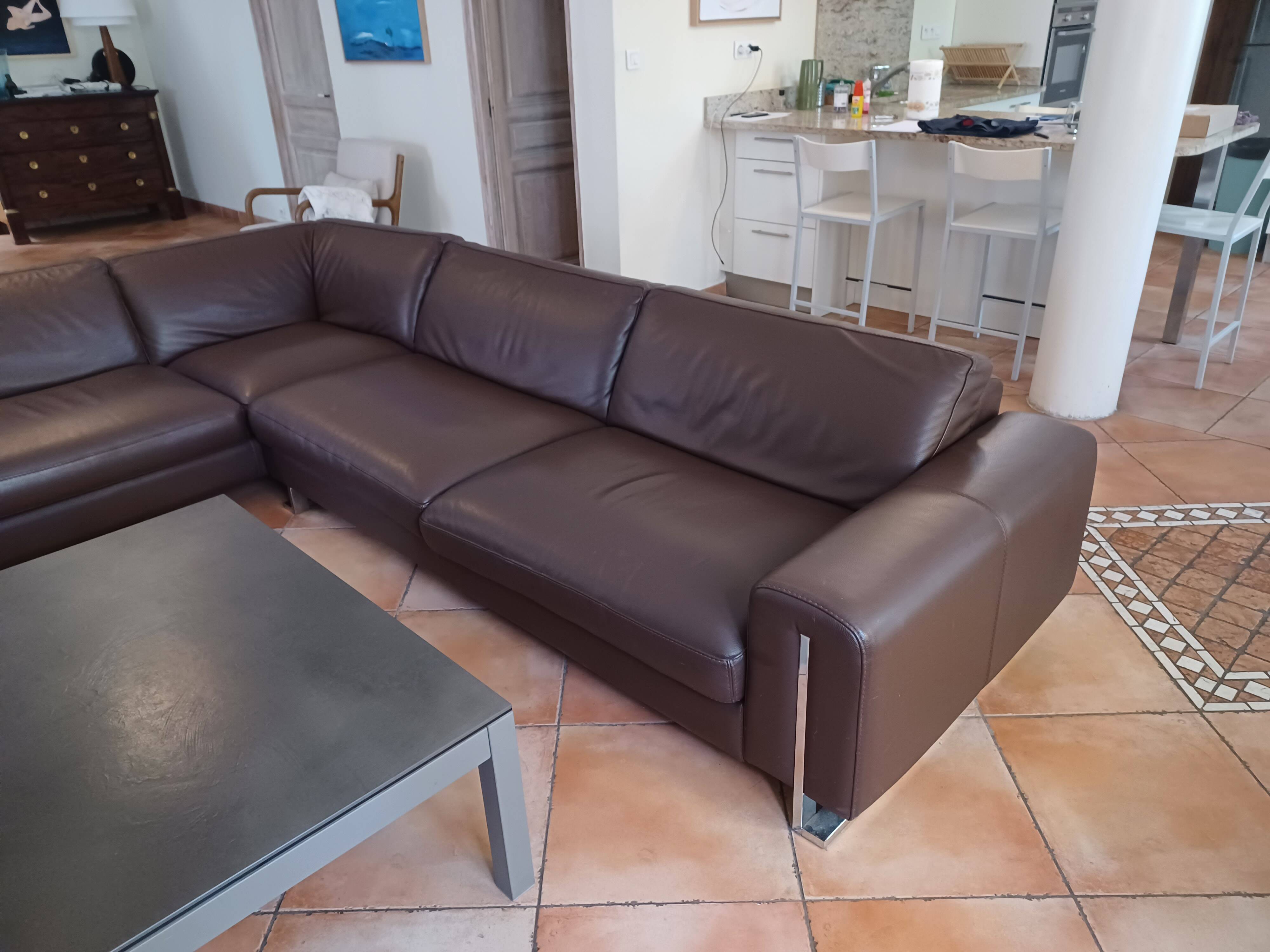 Roche bobois island sofa