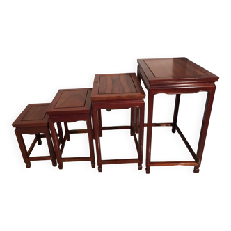 Set of 4 nesting tables