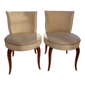 Pair of cocktail chairs