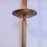 Retro night valet in brass and wood in Neoclassical style