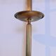 Retro night valet in brass and wood in Neoclassical style