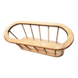 Wooden magazine rack, Scandinavian style