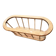 Wooden magazine rack, Scandinavian style