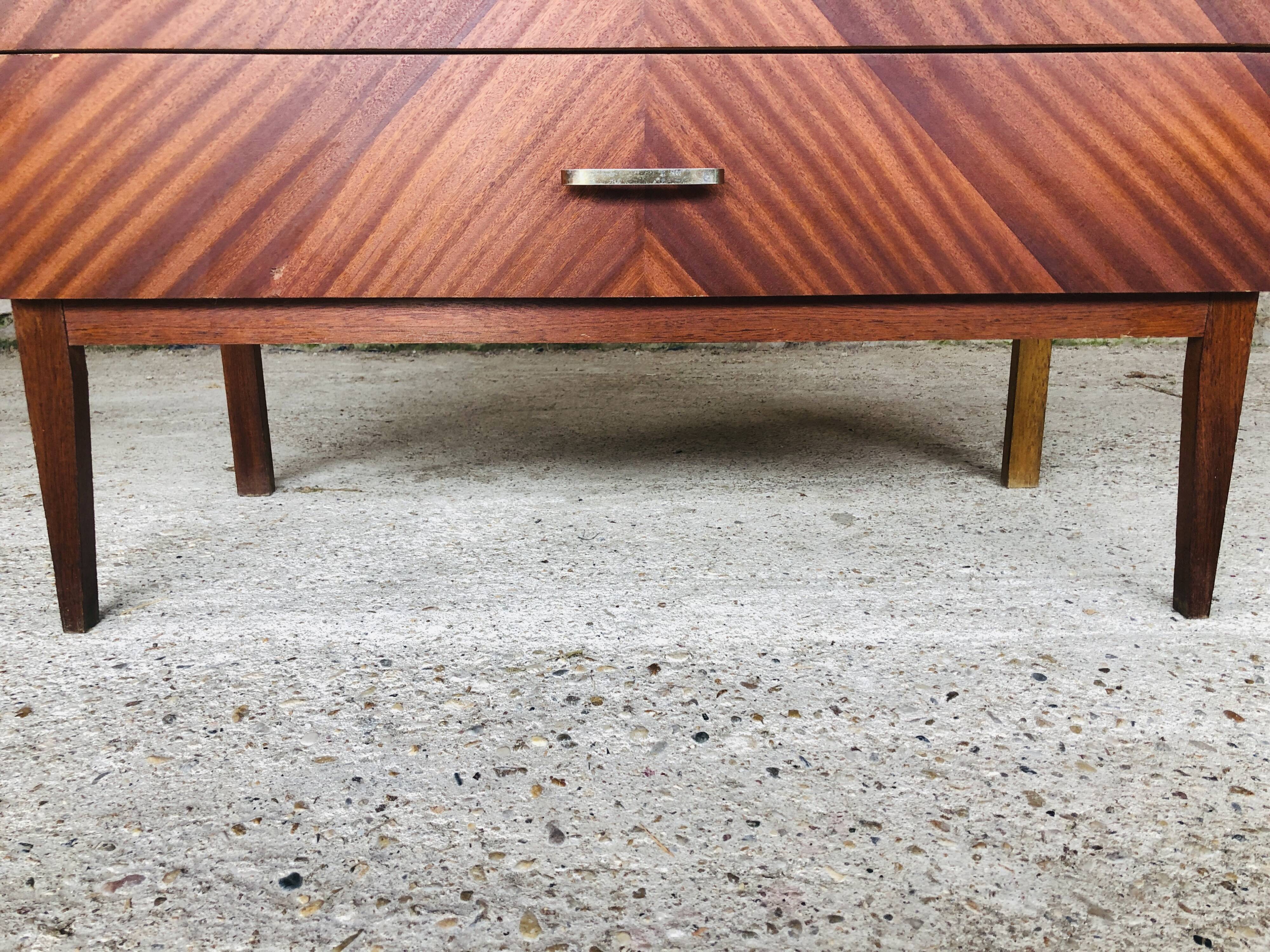 Vintage dresser with 4 drawers 60s /70