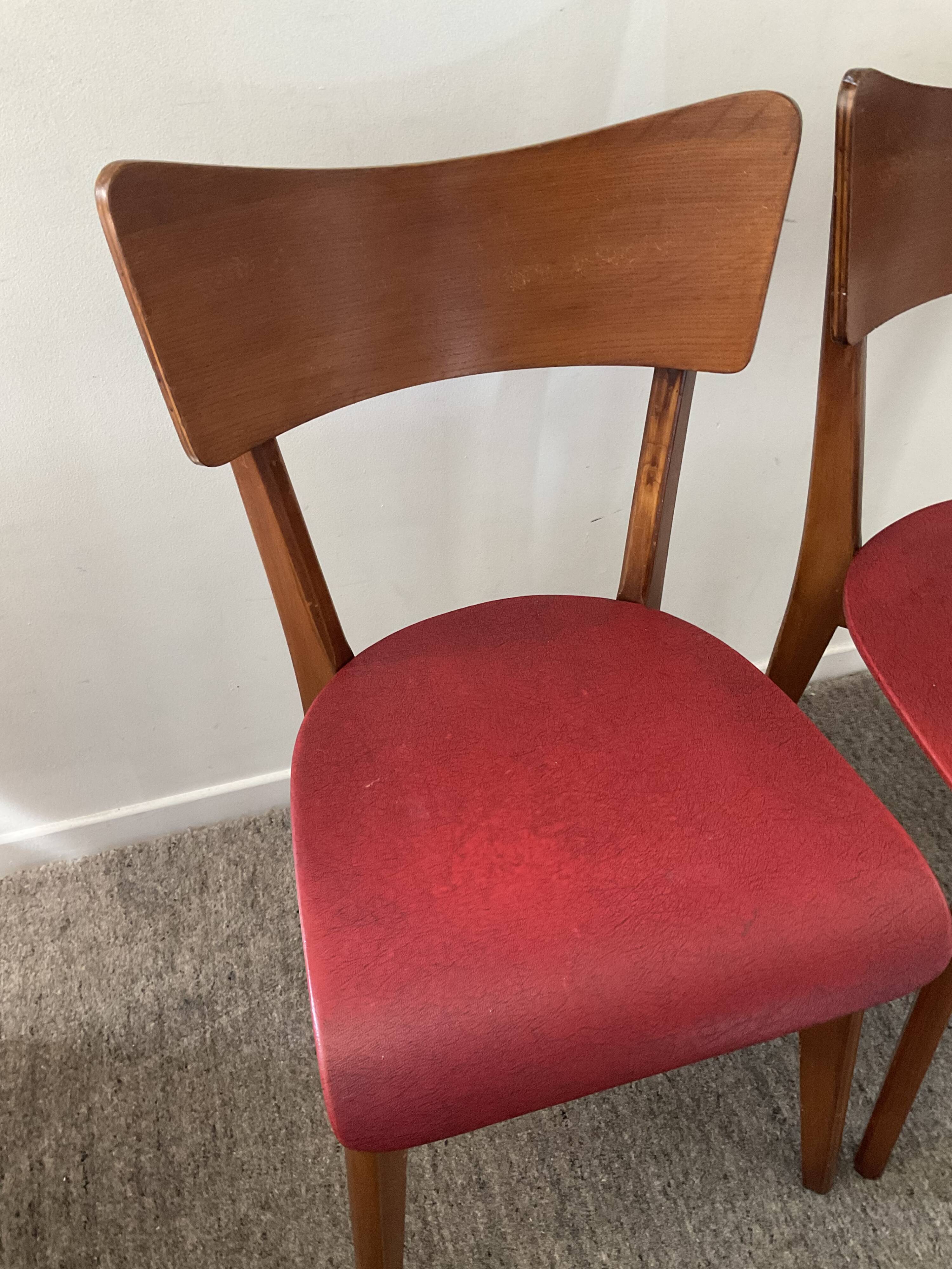 Pair of Scandinavian chairs from the 50s and 60s