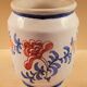 Ancien pot à pharmacie en faience vintage