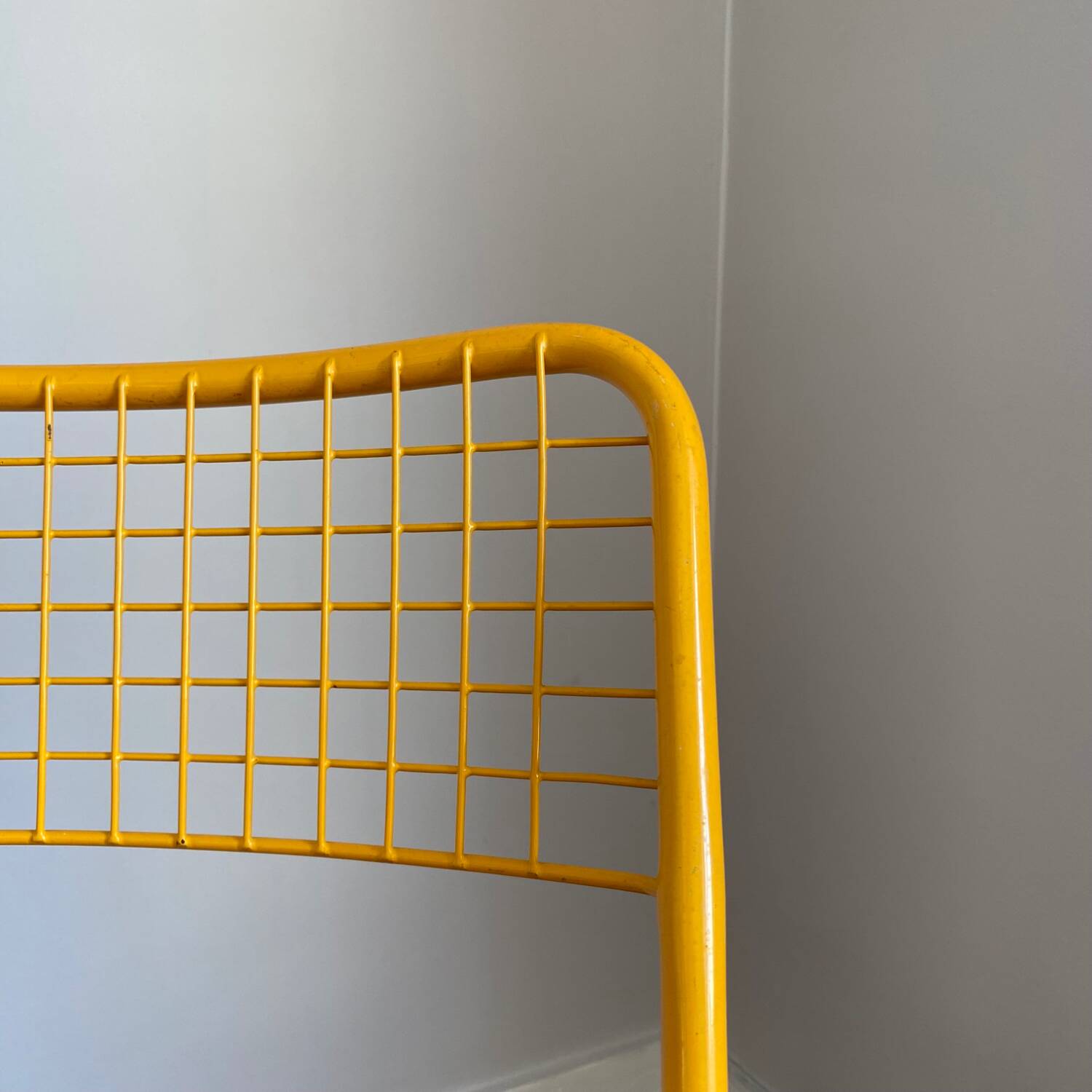 Pair of vintage ted net Ikea chairs from the 70s