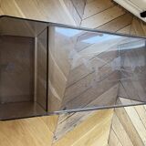 Vintage transparent Usame table by Patricia Urquiola for Kartell