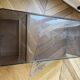 Vintage transparent Usame table by Patricia Urquiola for Kartell