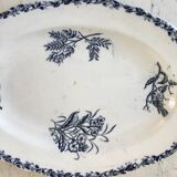 Oval dish Terre de Fer early nineteenth