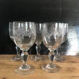 Stemware and carafe