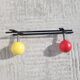 1960s ball-shaped coat rack