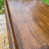 Commode vintage brune
