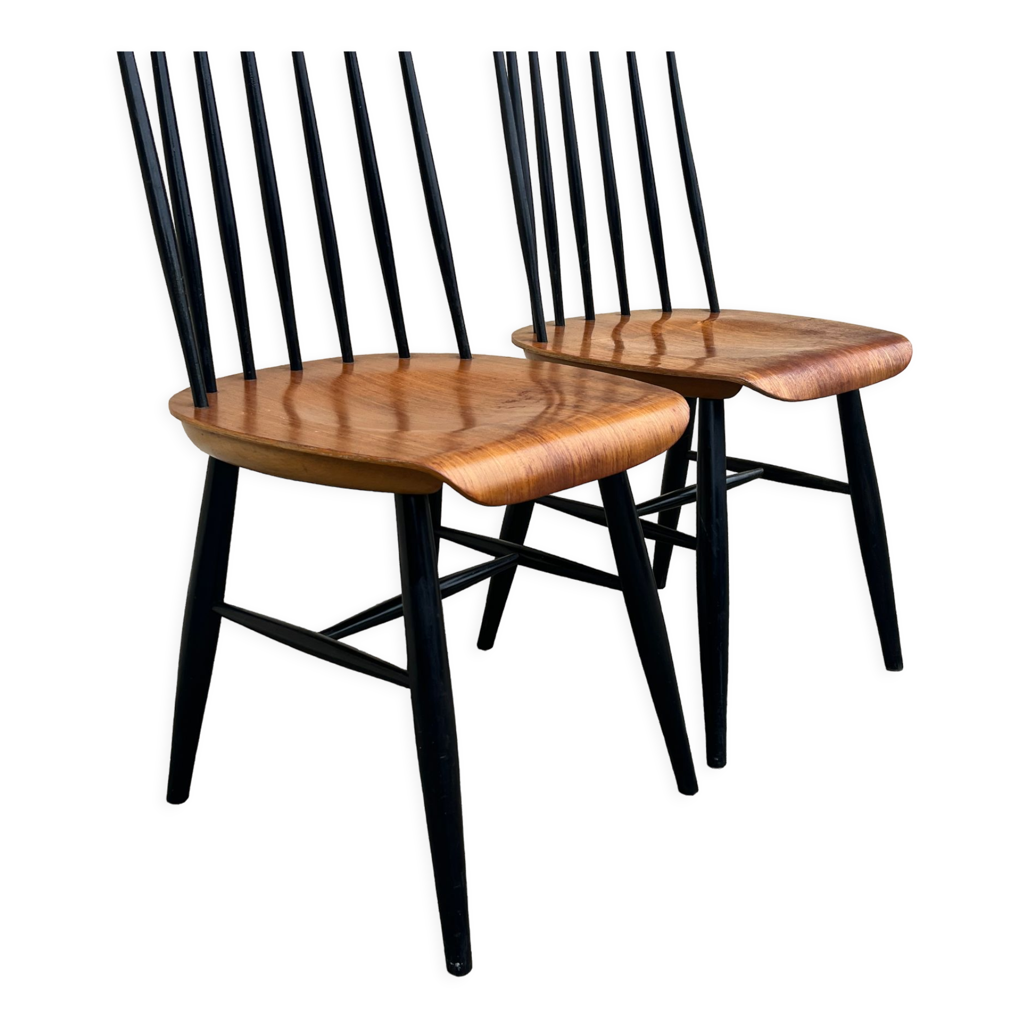 2 Fanett Scandinavian Chairs by Ilmari Tapiovaara