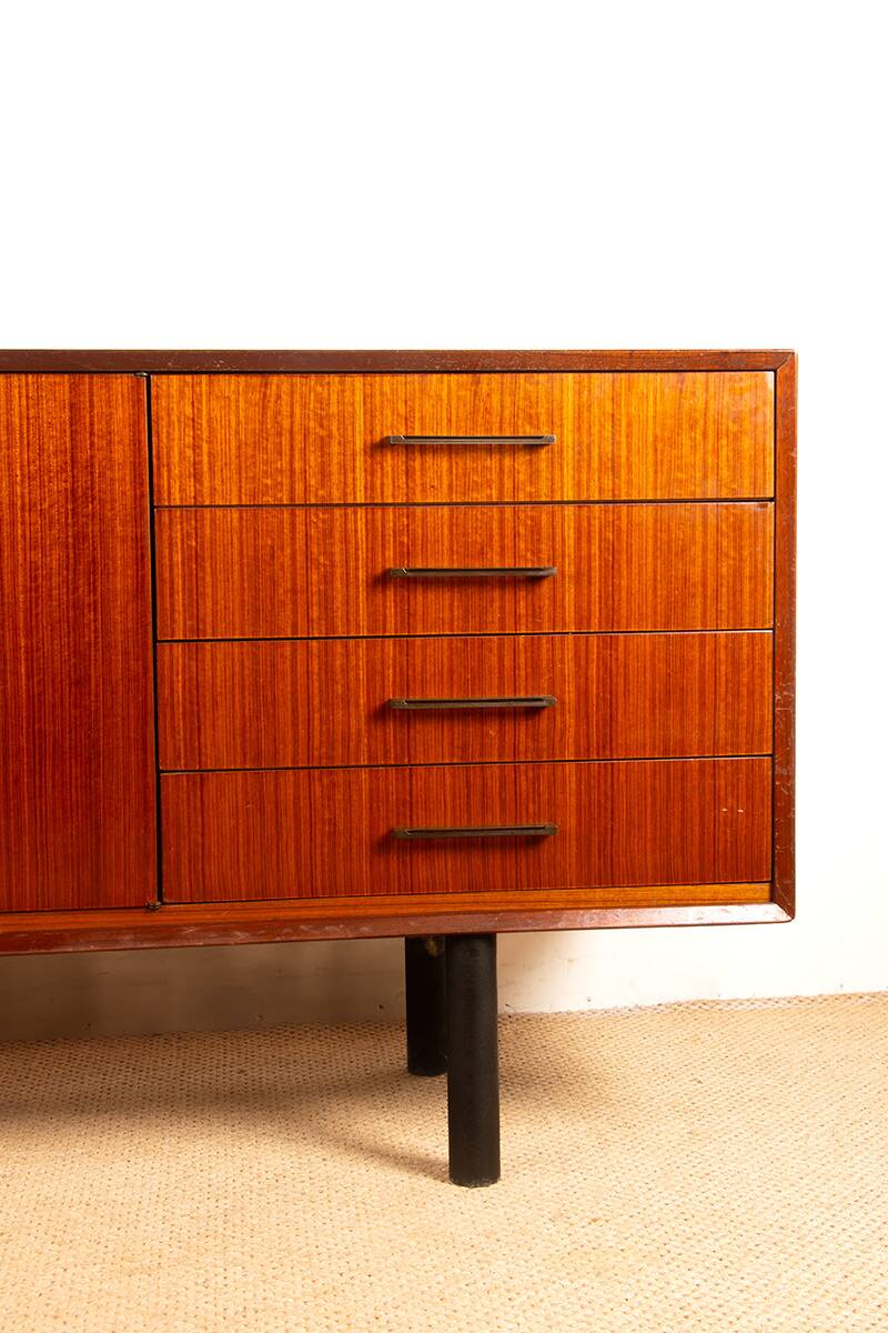 Modernist enfilade, 180 cm, French, Rosewood, Tricoire and Vecchione.