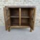 Small brutalist buffet in elm.